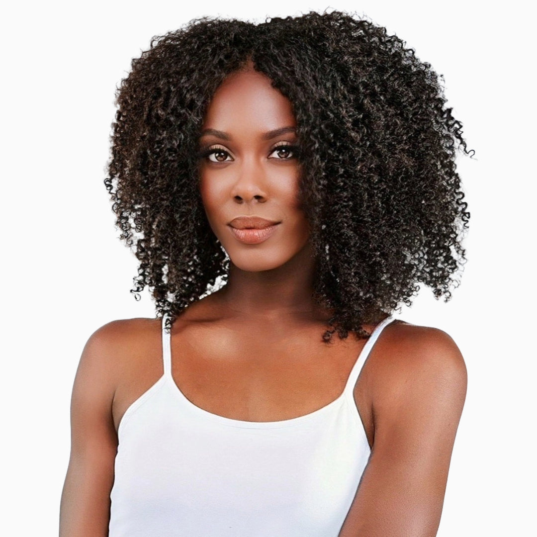 Nicole - 4A Kinky Curly - InVisiRoot® Clip-ins – Innovative Weaves