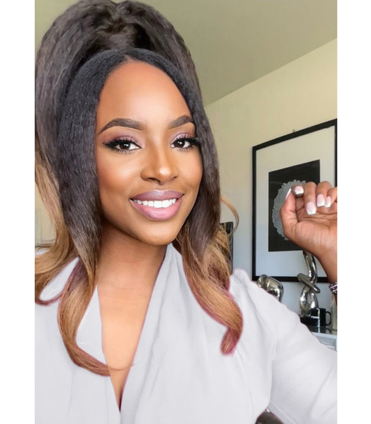 Pending TrueRoot™️ Clip-ins and our Wrap Around Ponytail: Styled by @sewwiggedout