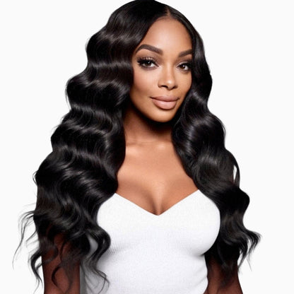 Dawn - Cambodian Body Wavy -  InVisiRoot® Clip-ins (AKA TrueRoot™ Clip-ins)
