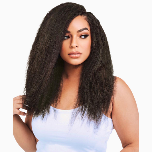 Jada - Virgin Cambodian Hair - Kinky Straight - InVisiRoot® Thin-Part™️Wig