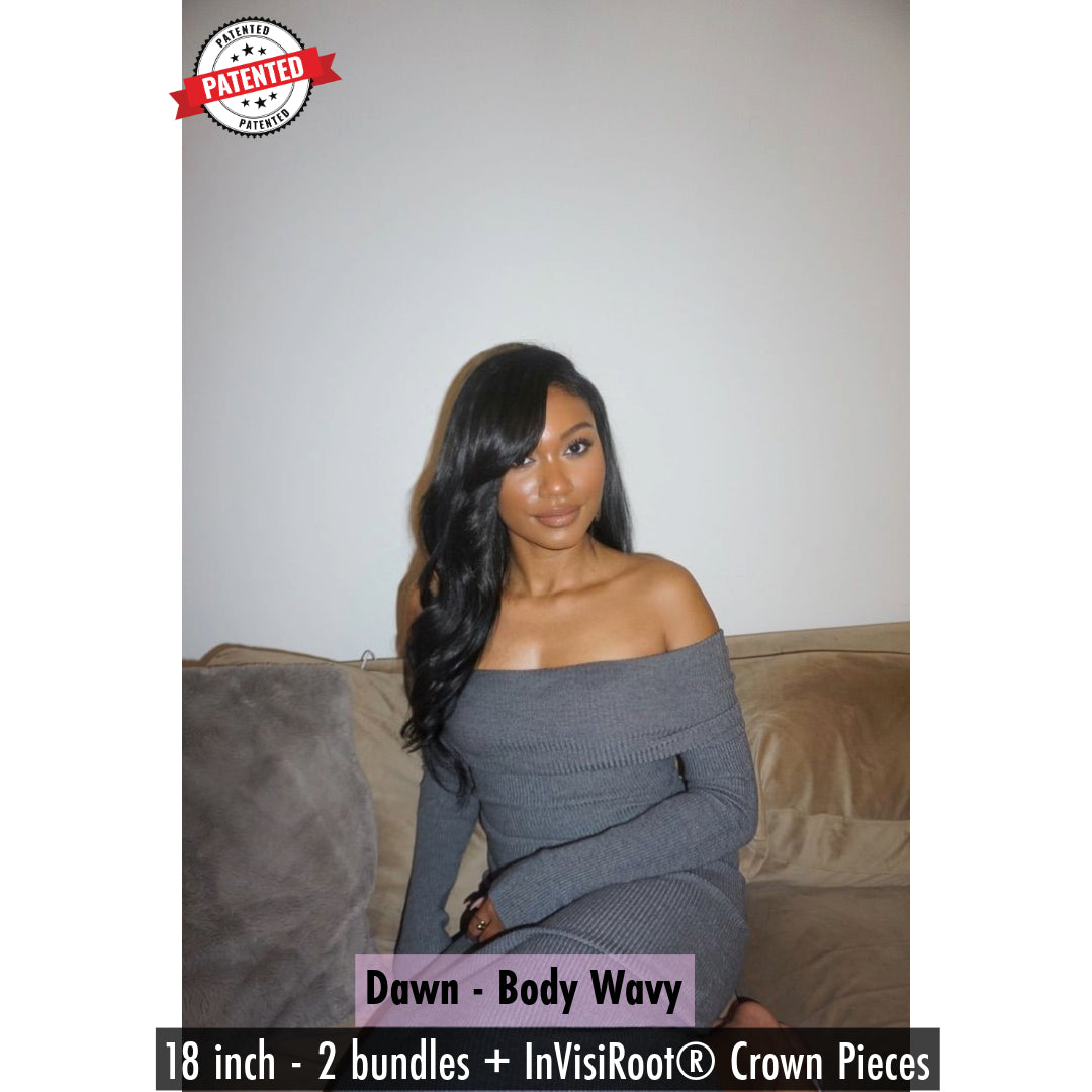 3 Weft Bundle: Dawn - Body Wavy Cambodian - Traditional Weft Bundles