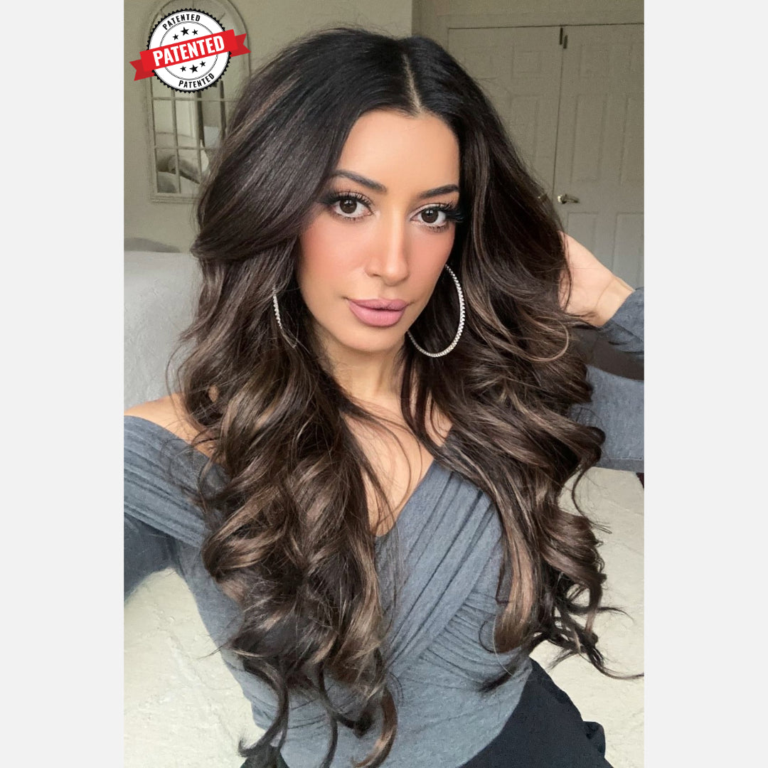 Jazzmine Cambodian Silky Straight - InVisiRoot® Clip-ins (AKA TrueRoot™ Clip-ins)