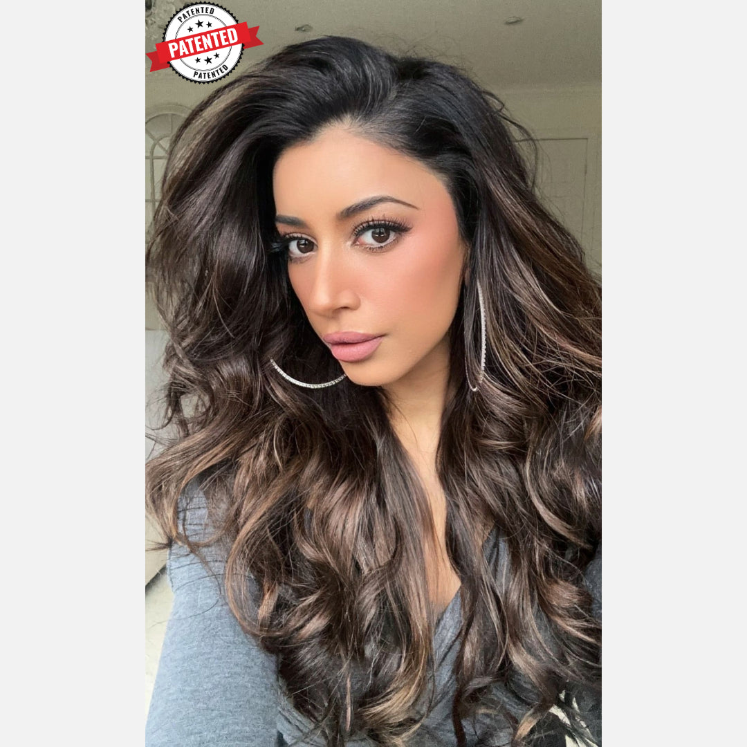 Jazzmine Cambodian Silky Straight - InVisiRoot® Clip-ins (AKA TrueRoot™ Clip-ins)