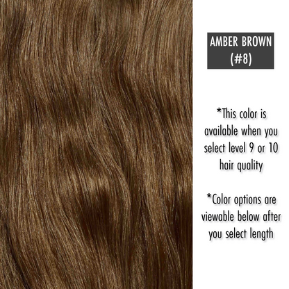 Emily (Silky Straight) -  InVisiRoot® Clip-ins (AKA TrueRoot™ Clip-ins)