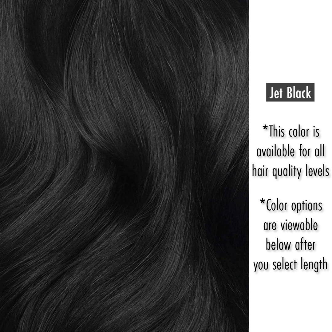 Emily (Silky Straight) -  InVisiRoot® Clip-ins (AKA TrueRoot™ Clip-ins)