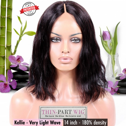 Kellie - Virgin Cambodian Hair - InvisiRoot Thin-Part Wig™️