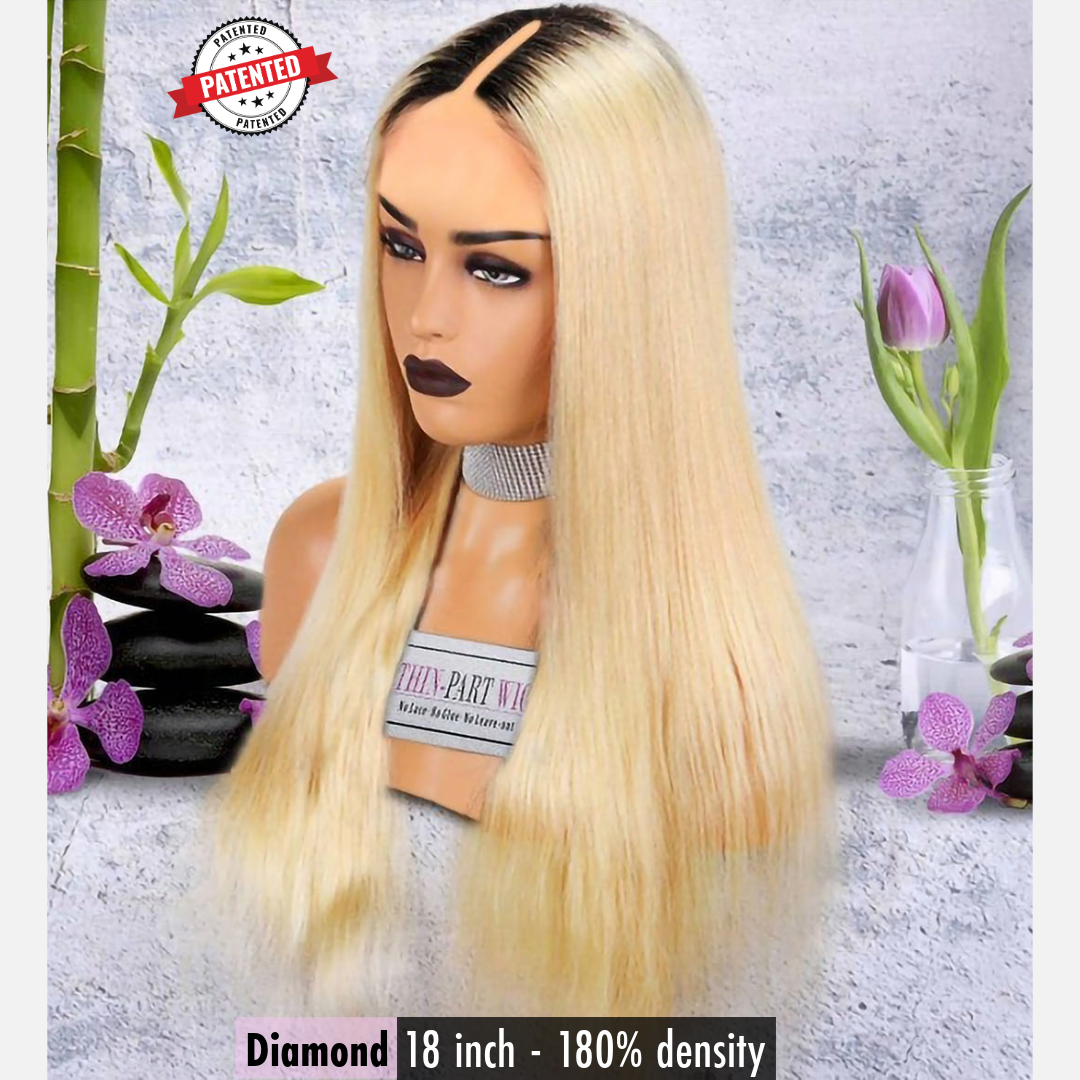 Diamond - Virgin Cambodian Hair - InVisiRoot® Thin-Part Wig™️