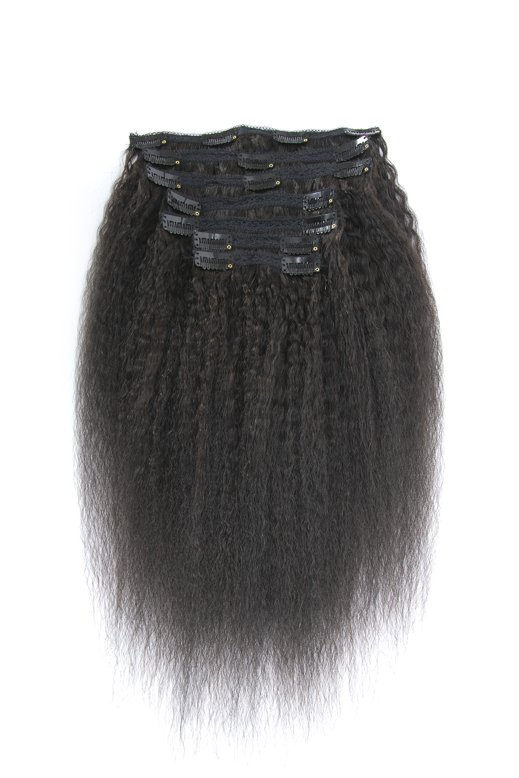 Jada Cambodian Kinky Straight - Traditional Weft Clip In Bundles