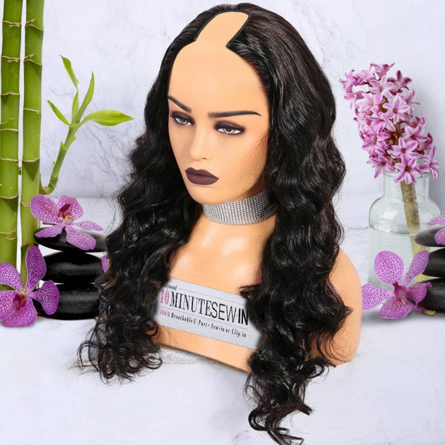 Dominique - 10 Minute Sew-in™️ U Part Wig & Optional InVisiRoot® Closure