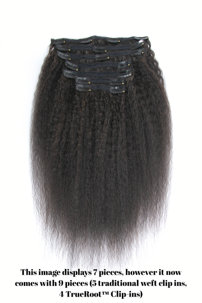 Jada Cambodian Kinky Straight - InvisiRoot™ Clip-in Bundles