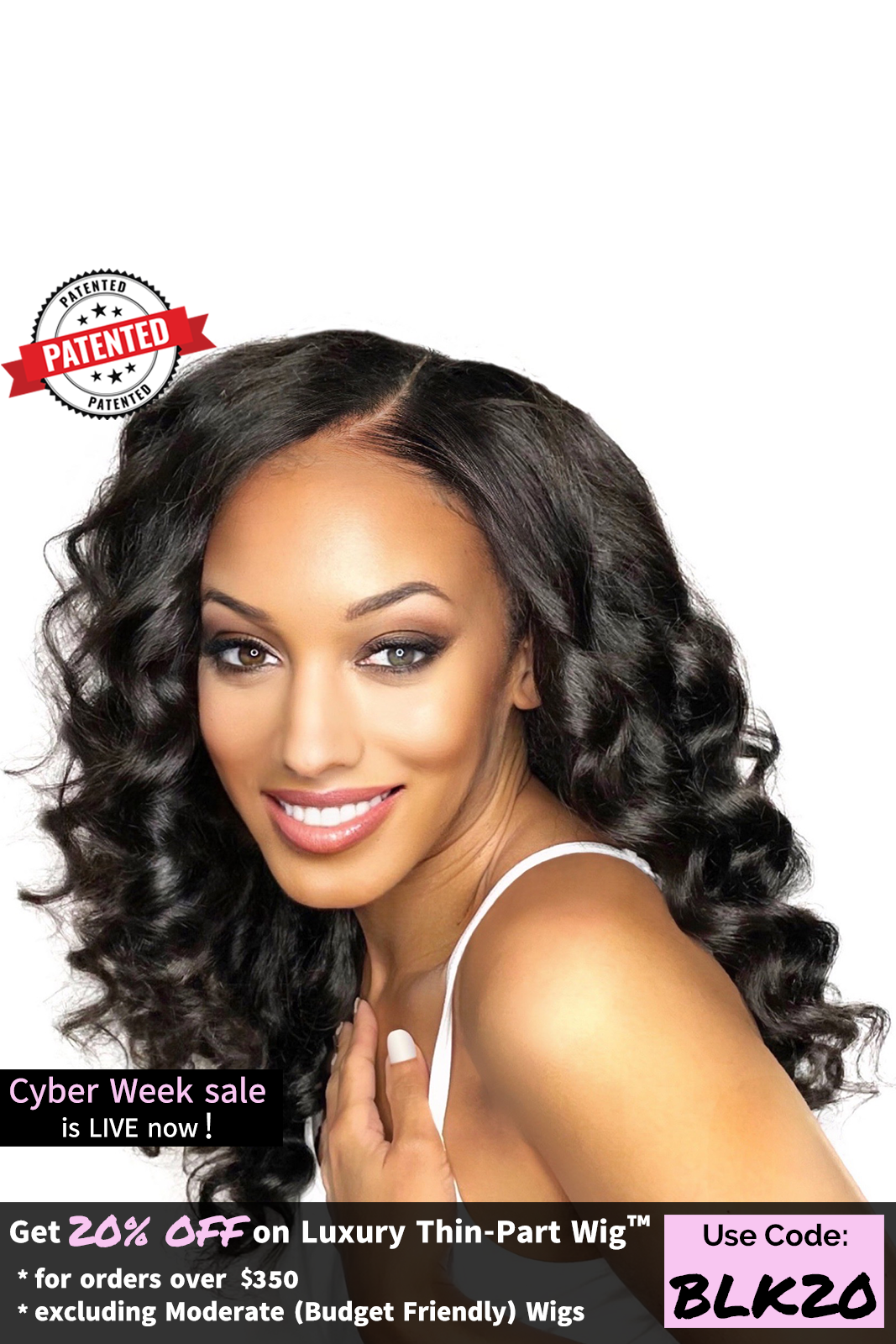Dominique - Virgin Cambodian Hair - InvisiRoot Thin-Part Wig™️