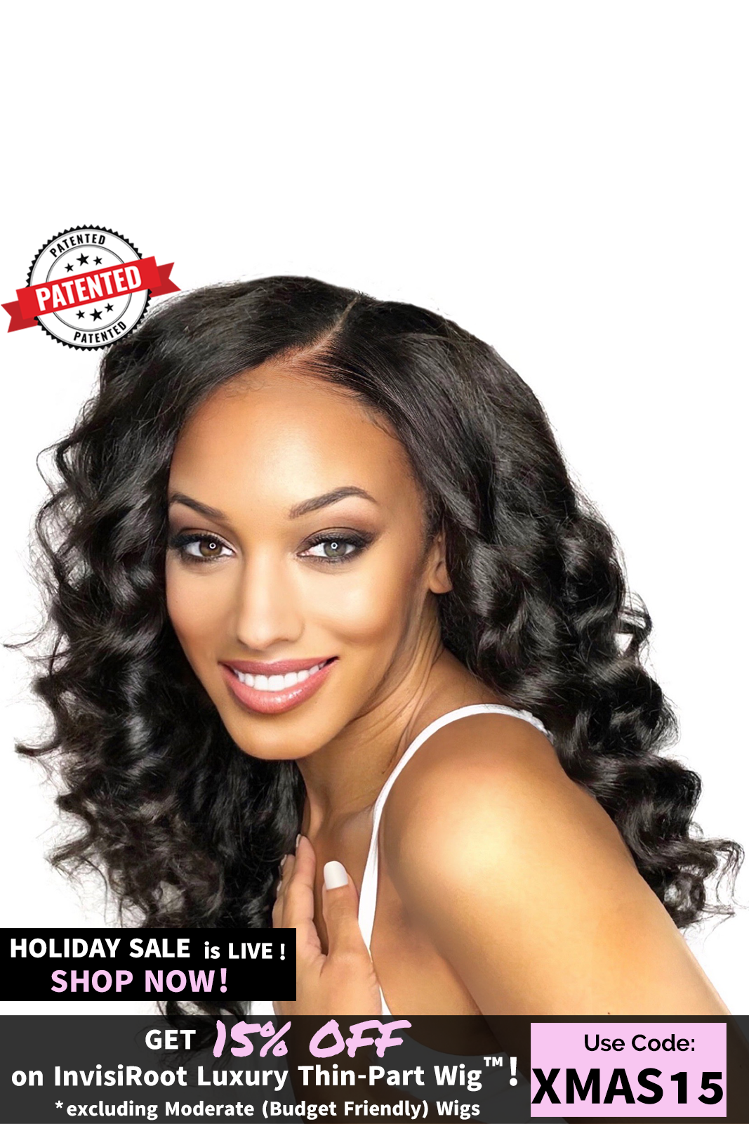 Dominique - Virgin Cambodian Hair - InvisiRoot Thin-Part Wig™️