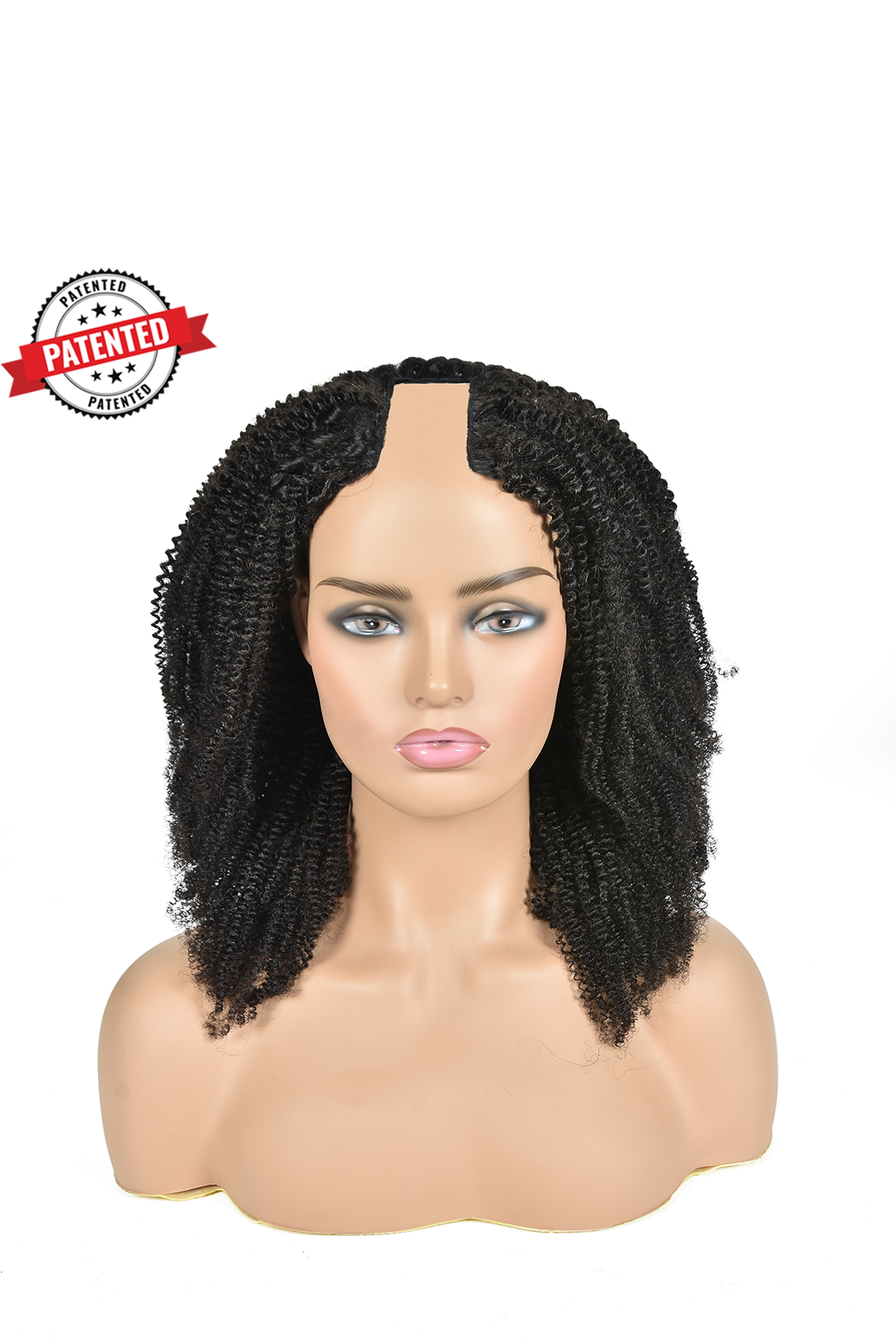Jennifer (4c Kinky Coily) -  Virgin Burmese Hair - 10 Minute Sew-in™️ U Part Wig