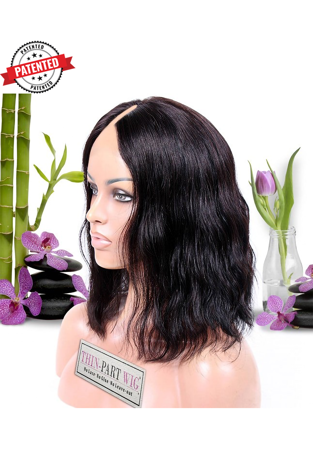 Kellie - Virgin Cambodian Hair - InvisiRoot Thin-Part Wig™️